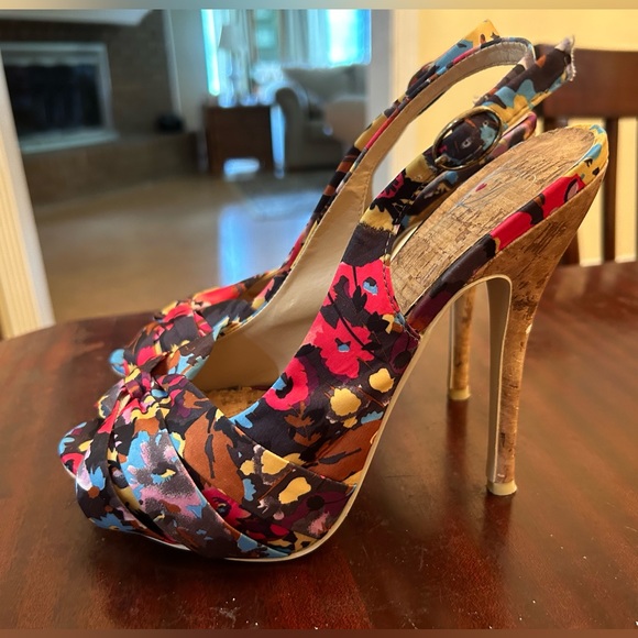 SEXY SUMMER STILETTO MY DELICIOUS BRAND SIZE 8M! - Picture 7 of 10